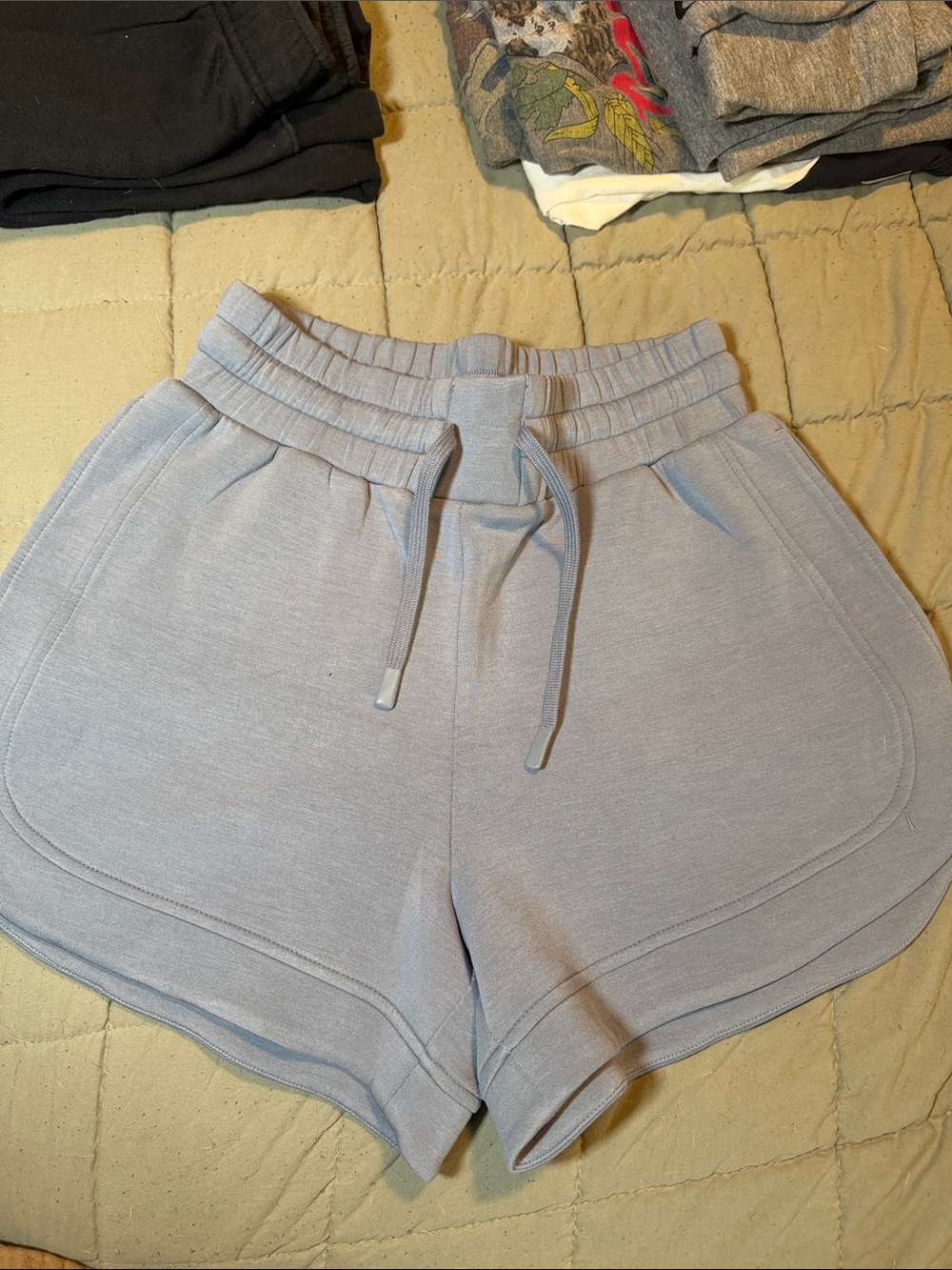 Varley blue Athletic Drawstring Shorts